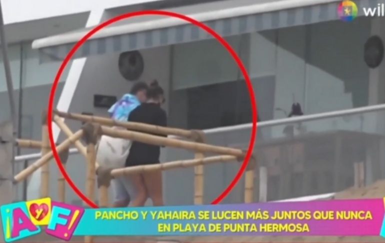 Pancho y Yahaira más juntos que nunca en playa de Punta Hermosa