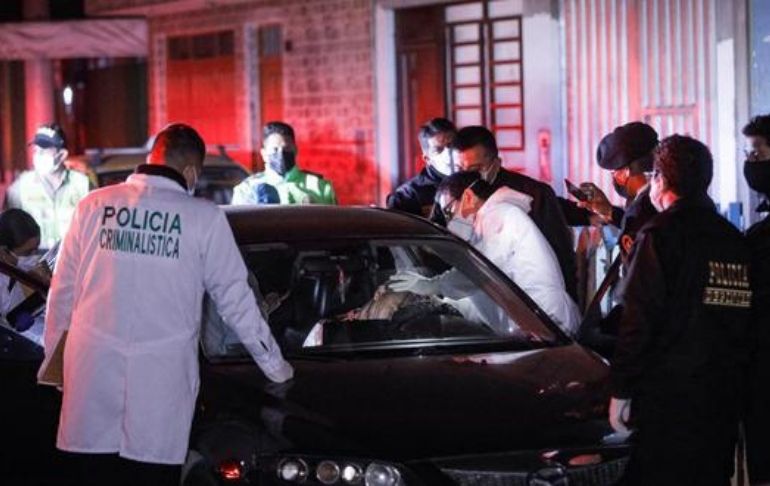 Callao: pareja fue asesinada a balazos dentro de auto por presunto ajuste de cuentas