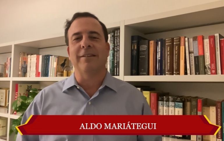 A. Mariátegui: "Salvo la chamba, todo es ilusión en la izquierda peruana"