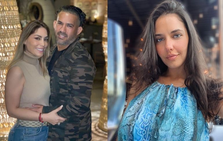 Evelyn Vela enfrentó a joven que estuvo con su esposo en Miami | FOTO