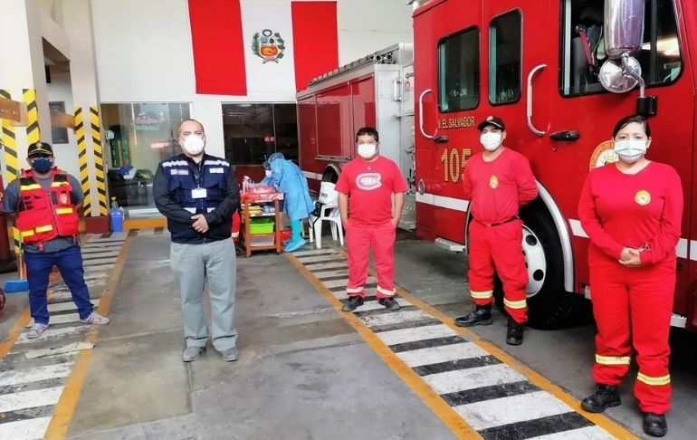 Portada: Bomberos están en alerta para atender eventuales emergencias en Nochebuena