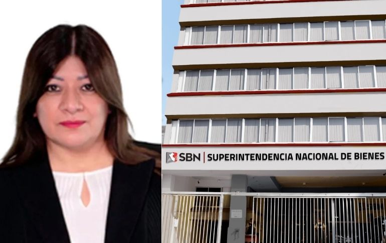 Oficializan salida de funcionaria de la SBN que acudió a la casa de Pedro Castillo en Breña 