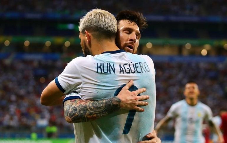 Portada: Messi y su emotivo mensaje al Kun Agüero: "Voy a extrañarte muchísimo dentro de la cancha"