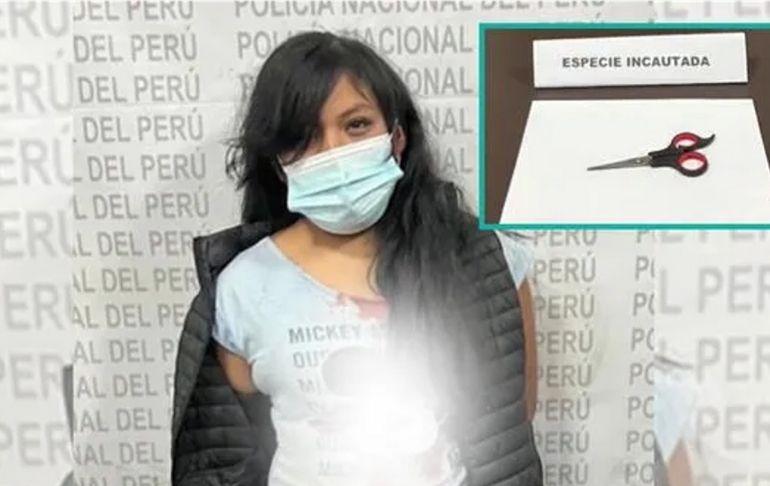 La Libertad: mujer ebria asesina a su bebé de ocho meses con una tijera