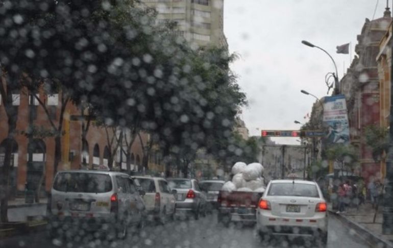 Llovizna de verano se presenta en diferentes distritos de Lima y Callao