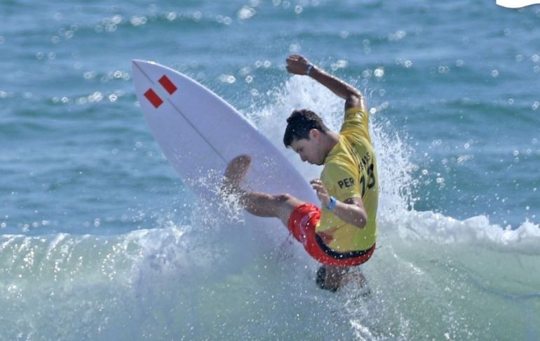 Portada: Peruano Lucca Mesinas clasificó al Tour Mundial de Surf 2022