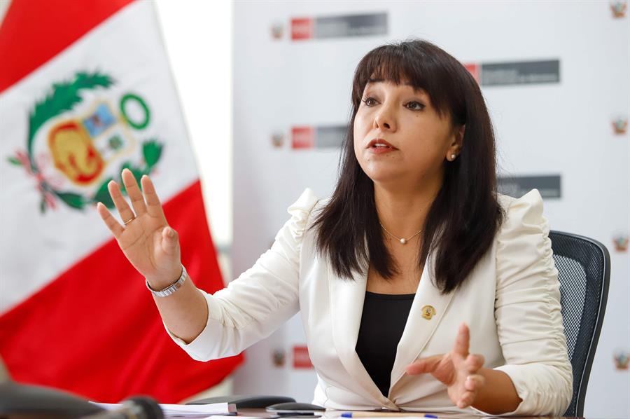 Mirtha Vásquez declara ante prensa extranjera que el Congreso está generando "inestabilidad e ingobernabilidad"