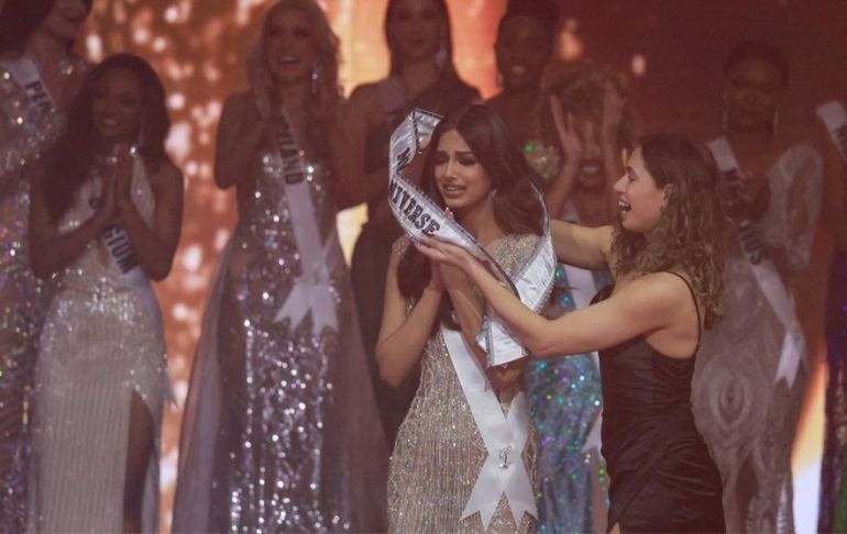 Harnaaz Sandhu, representante de India, fue coronada Miss Universo 2021