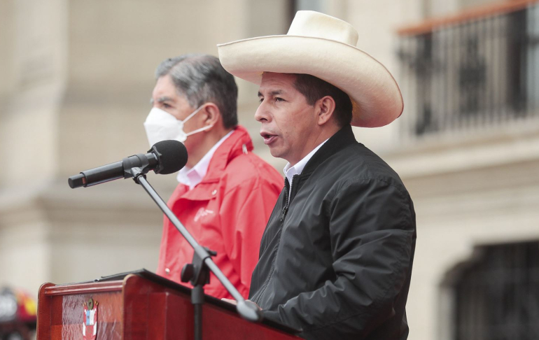 Pedro Castillo: "¿Por qué voy a cerrar el Congreso? Lo que voy a cerrar son las brechas"