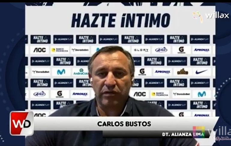 Portada: Carlos Bustos: “Vamos a competir de la mejor manera la Copa Libertadores”  [VIDEO]