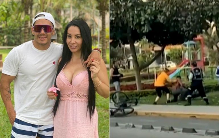 Portada: El esposo de la exvedette Paola Ruiz fue acuchillado por una mujer en San Borja