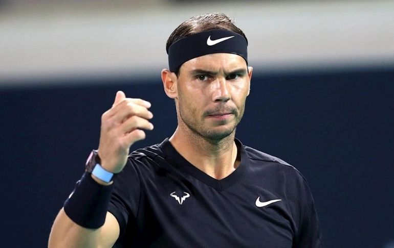 Nadal dio positivo a COVID-19: "Estoy pasando unos momentos desagradables"