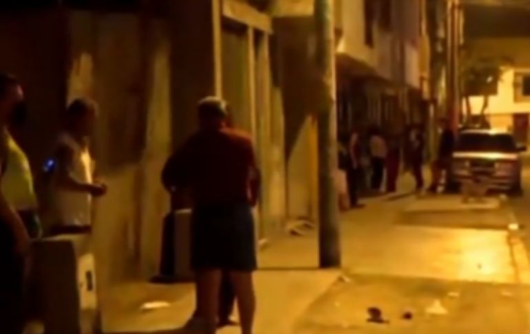 San Juan de Lurigancho: desconocidos balearon a cuatro amigos cuando bebían licor