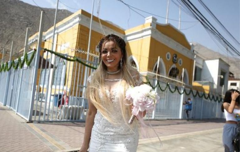 Shirley Cherres se casó con novio alemán: “Es el día más feliz de mi vida”