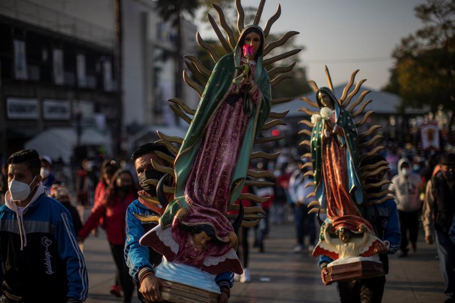 México: miles recuperan con fervor las celebraciones de la Virgen de Guadalupe