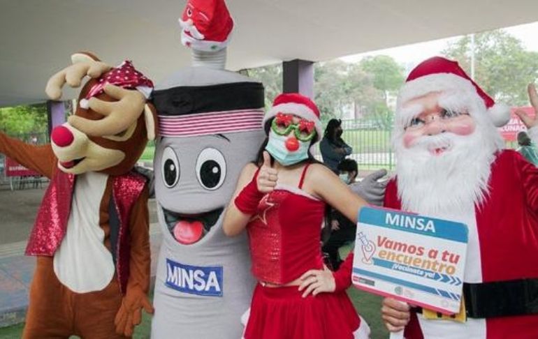 Portada: USMP, Ministerio de Salud y DIRIS Lima Este realizarán Vacunafest Navideño Familiar