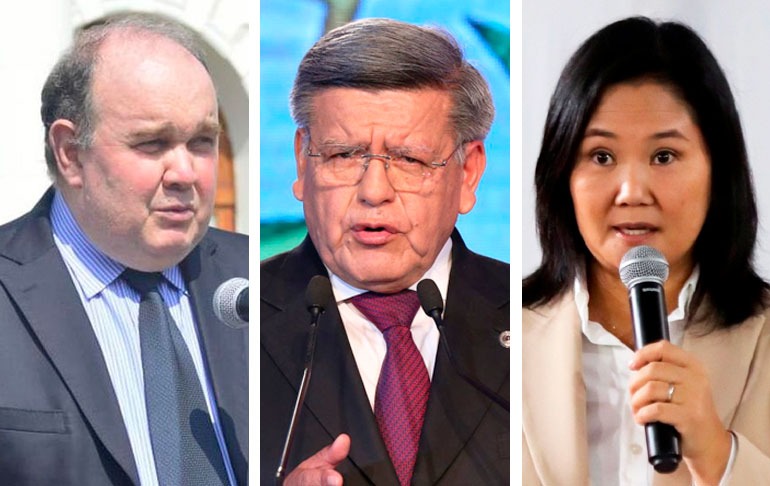 César Acuña pide a Keiko Fujimori y Rafel López Aliaga acudir a la reunión con Pedro Castillo