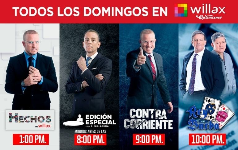 ¡Conoce la nueva programación para los domingos!