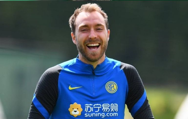 Portada: Christian Eriksen vuelve a los entrenamientos tras su infarto en la Eurocopa