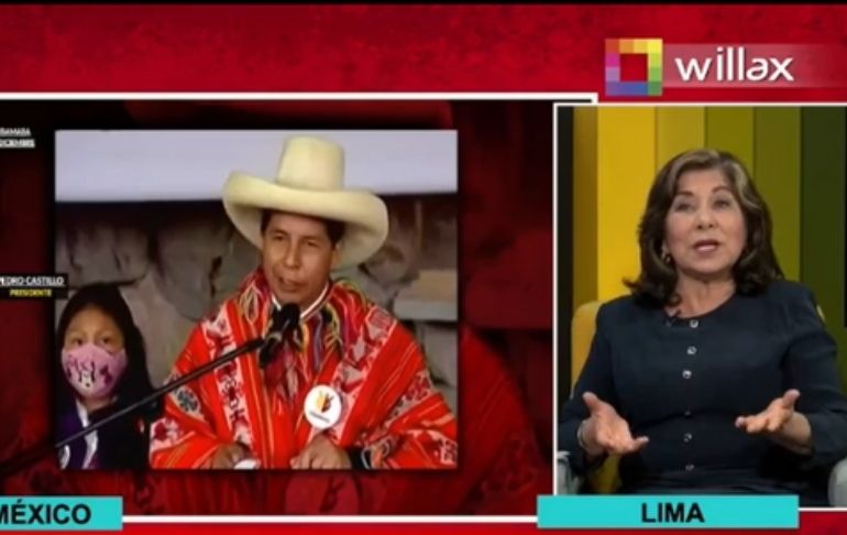 Martha Chávez: Las declaraciones de César Acuña son ridículas y ajenas a la realidad