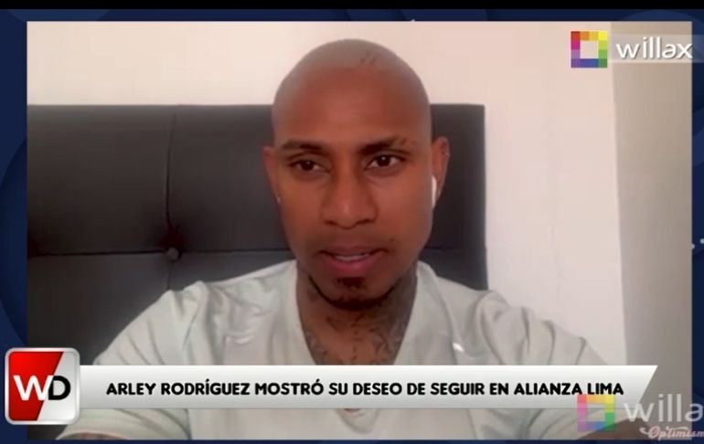 Portada: Arley Rodríguez: "Si me toca irme de Alianza Lima volveré a Matute como hincha" [VIDEO]