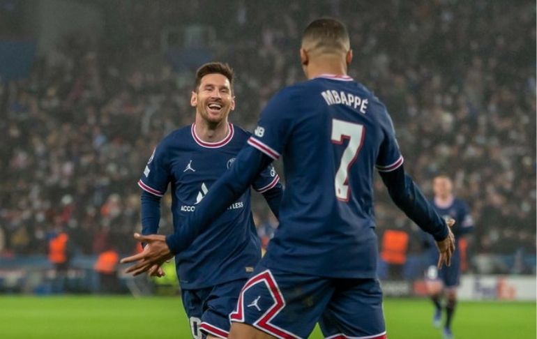 Champions League: PSG derrotó 4-1 al Brujas con dobletes de Lionel Messi y Kylian Mbappé