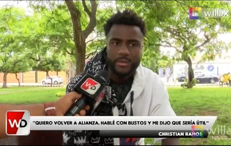 Portada: Christian Ramos: “Hablé con el técnico (Carlos Bustos) y me dijo que sería muy útil en el equipo"