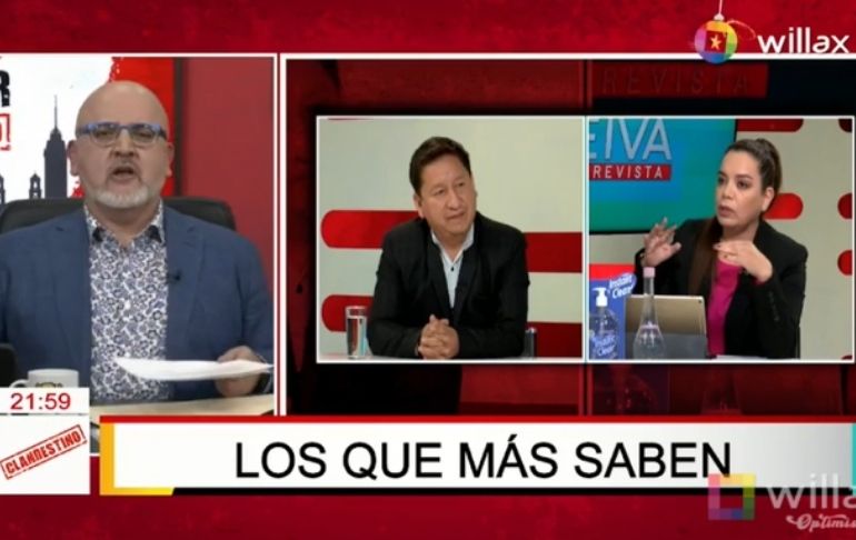 Beto Ortiz defiende a Milagros Leiva: "Guido Bellido tiene un Facebook que parece escrito por un analfabeto funcional" (VIDEO)