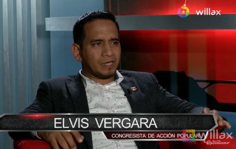 Elvis Vergara, congresista de AP: "Pedro Castillo dijo que ha pedido el levantamiento de su inmunidad en cuanto sea necesario"