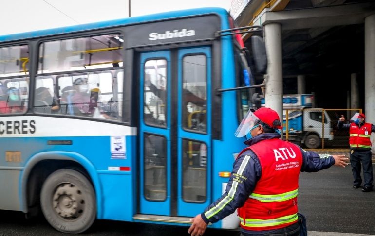 Portada: Empresas con miles de soles en papeletas recibieron subsidio de la ATU 