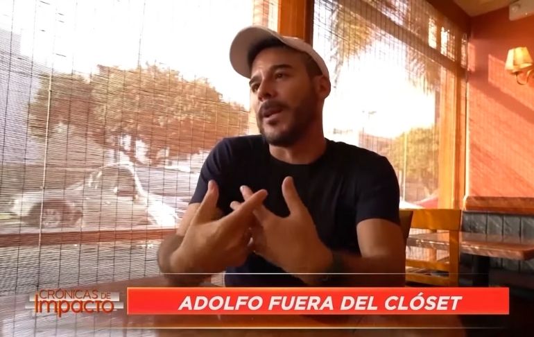 Adolfo Aguilar: "Yo nunca quise ser homosexual" | VIDEO