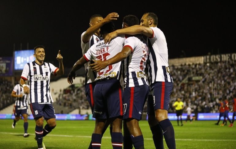 Alianza Lima venció 1-0 al DIM de Colombia en la Noche Blanquiazul 2022