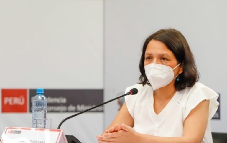 Anahí Durand: "En el Gabinete confiamos plenamente en la honestidad del presidente Pedro Castillo"