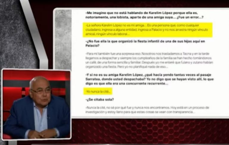 Portada: Ángel Delgado sobre entrevista de Pedro Castillo: "Está en un proyecto de mejorar su imagen"