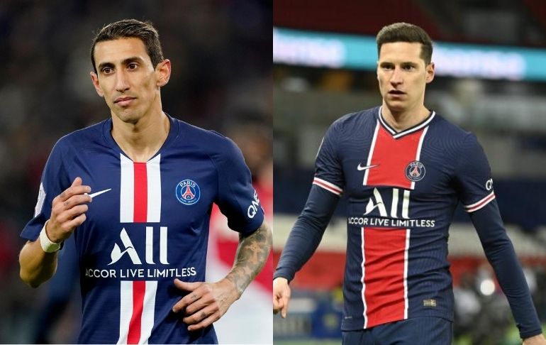 Ángel Di María y Julian Draxler dieron positivo a COVID-19