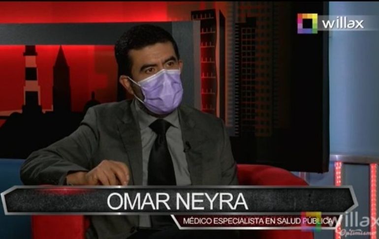 Portada: COVID-19: Omar Neyra sostiene que se debería realizar 100 mil pruebas moleculares diarias