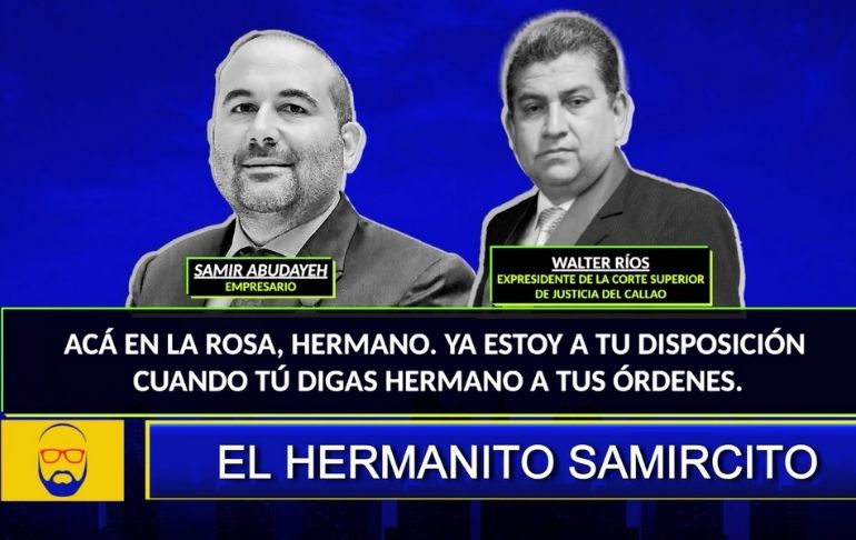 ¡EN EXCLUSIVA! Beto A Saber difunde audio entre Samir Adudayeh y Walter Ríos | VIDEO