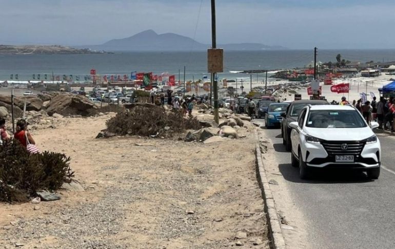 Chile: tsunami de casi 2 metros llega a la costa tras la erupción en Tonga