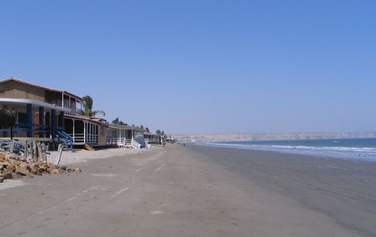 Piura: playa de Colán fue cerrada hasta el 31 de enero por aumento de casos covid-19