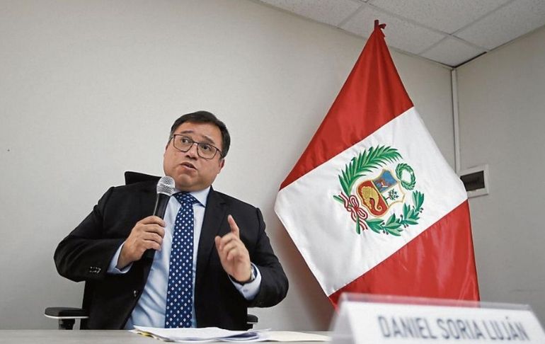 Procurador Daniel Soria rechazó haberse burlado del presidente Pedro Castillo