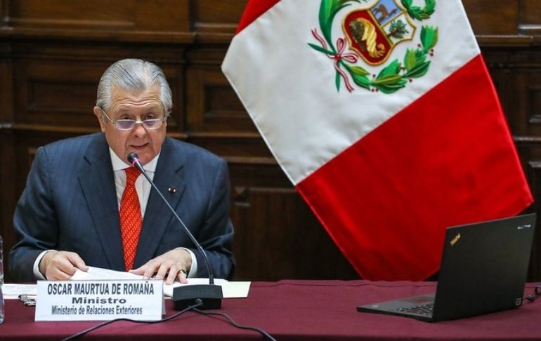 Óscar Maúrtua: "El Perú ingresa al año 2022 con más del 80% de la vacunación nacional"
