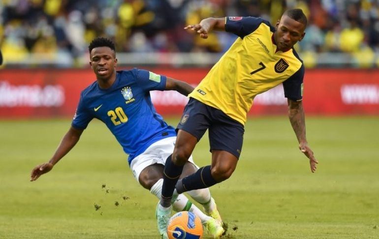 Eliminatorias Qatar 2022: Ecuador igualó 1-1 con Brasil en un partido lleno de polémicas [VIDEO]