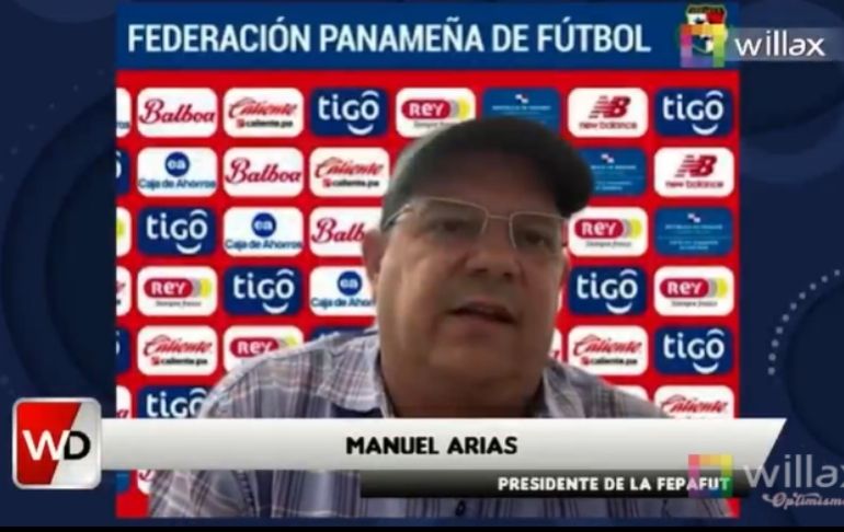 Federación Panameña de Fútbol sobre amistoso contra Perú: "No vemos ninguna razón para no continuar con el partido”