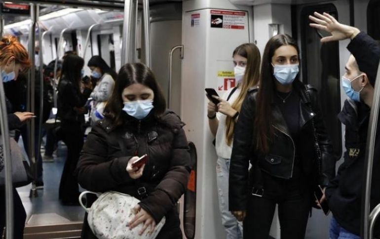 Francia: mascarilla obligatoria a partir de los seis años en los transportes