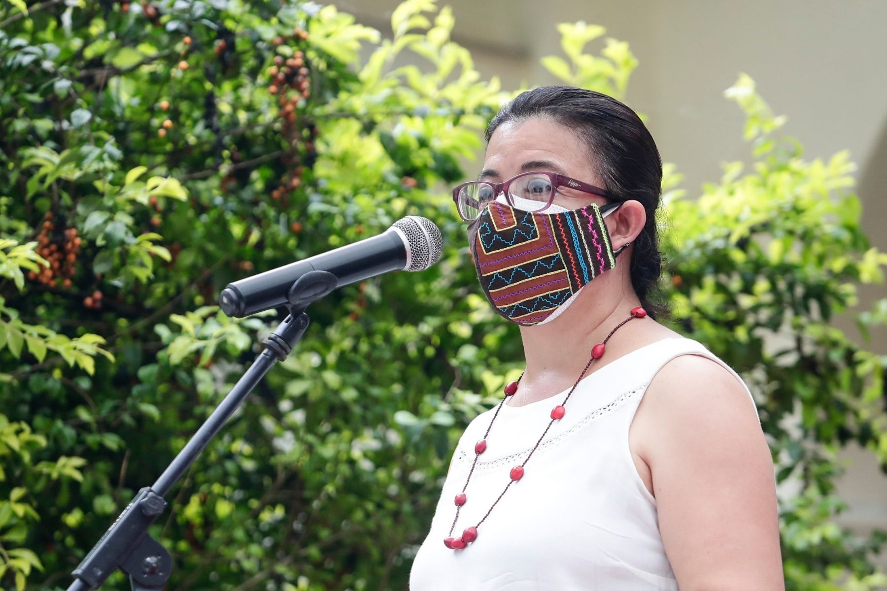 Portada: Ministra Ortiz sobre incendio de huaco en Moche: "Debemos rechazar todas estas expresiones violentas"