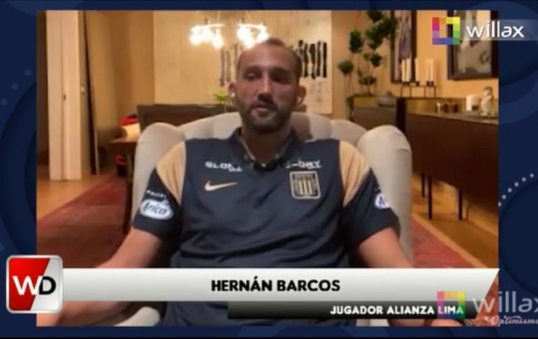 Hernán Barcos sobre compartir vestuario con Paolo Guerrero: "Ojalá que se dé, Alianza Lima es su casa"