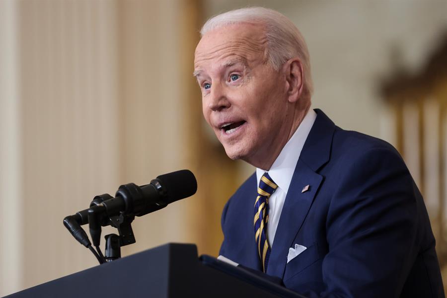 Joe Biden: "No tenemos intención de desplegar a fuerzas estadounidenses o de la OTAN en Ucrania"