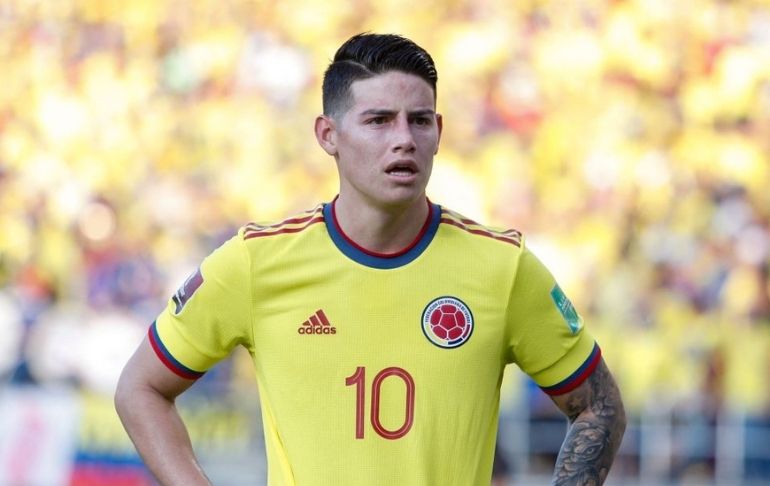 "Malagradecidos de m...": James Rodríguez insultó a la hinchada tras derrota ante Perú