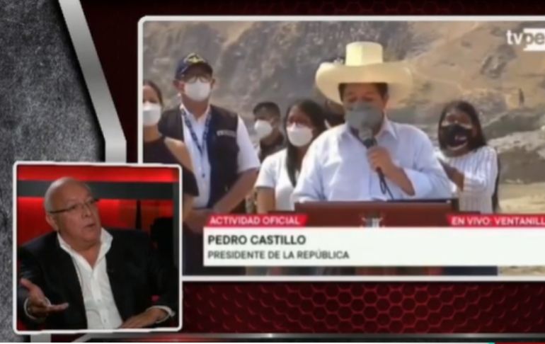 Juan Carlos Liendo: "La lectura de Pedro Castillo evidencia su precariedad"