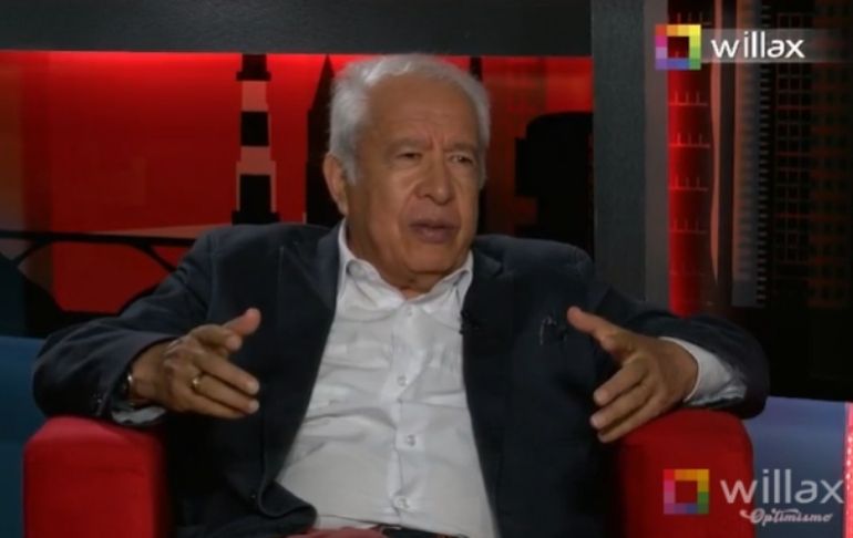 Juan Paredes Castro sobre derrame de petróleo: "No veo un sistema enfrentado la contingencia"